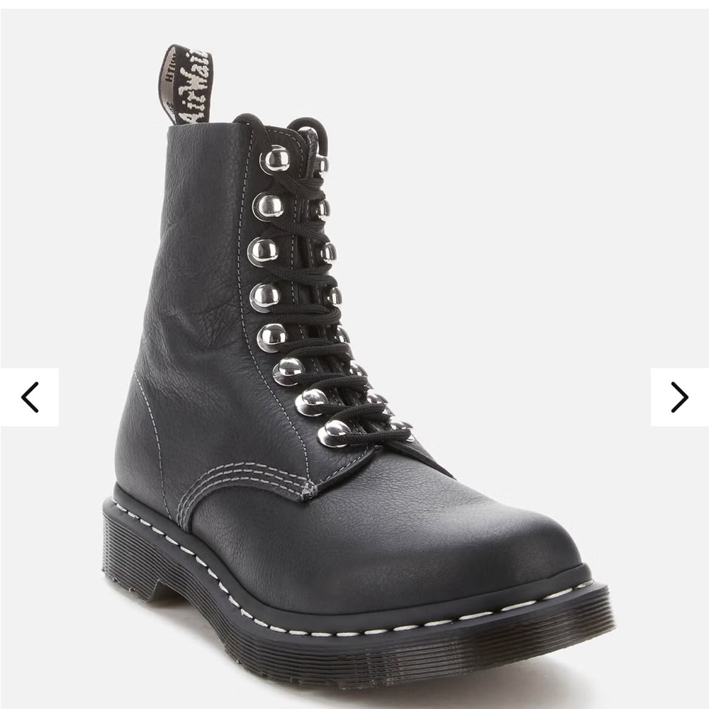 Dr. Martens Women's 1460 Pascal Hdw Virginia Leather Boots - Black